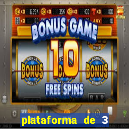 plataforma de 3 reais link